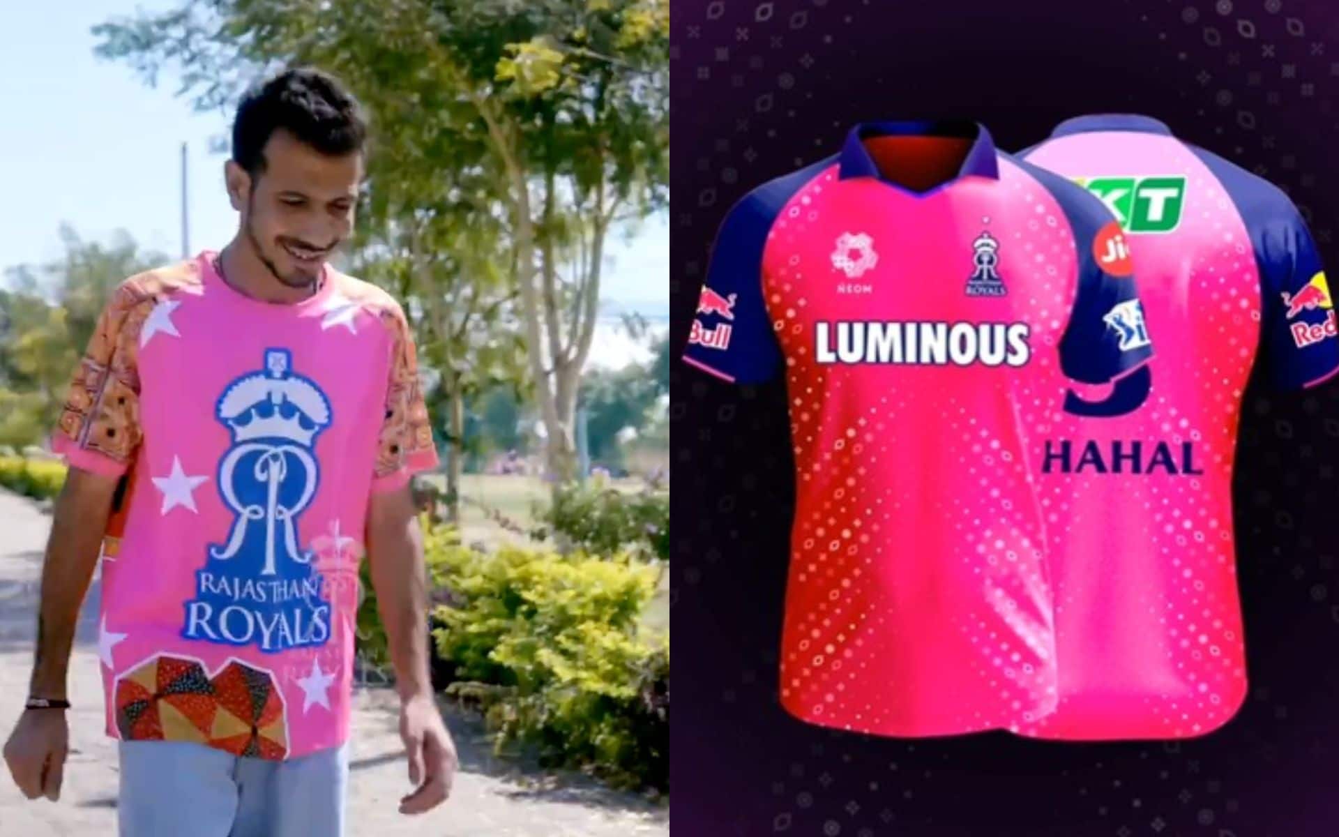 [Watch] Yuzvendra Chahal Turns Into A Model As RR Release Jersey For IPL 2024